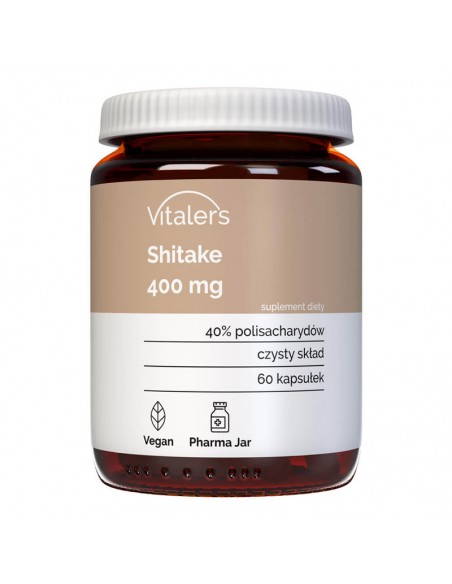 Vitaler's Shiitake (Шиитаке) 400 мг, 60 капсул