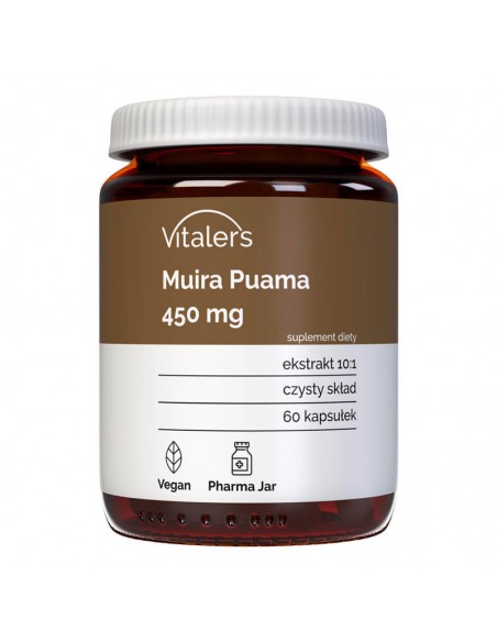 Vitaler's Muira Puama (Муира Пуама) 450 мг, 60 капсул