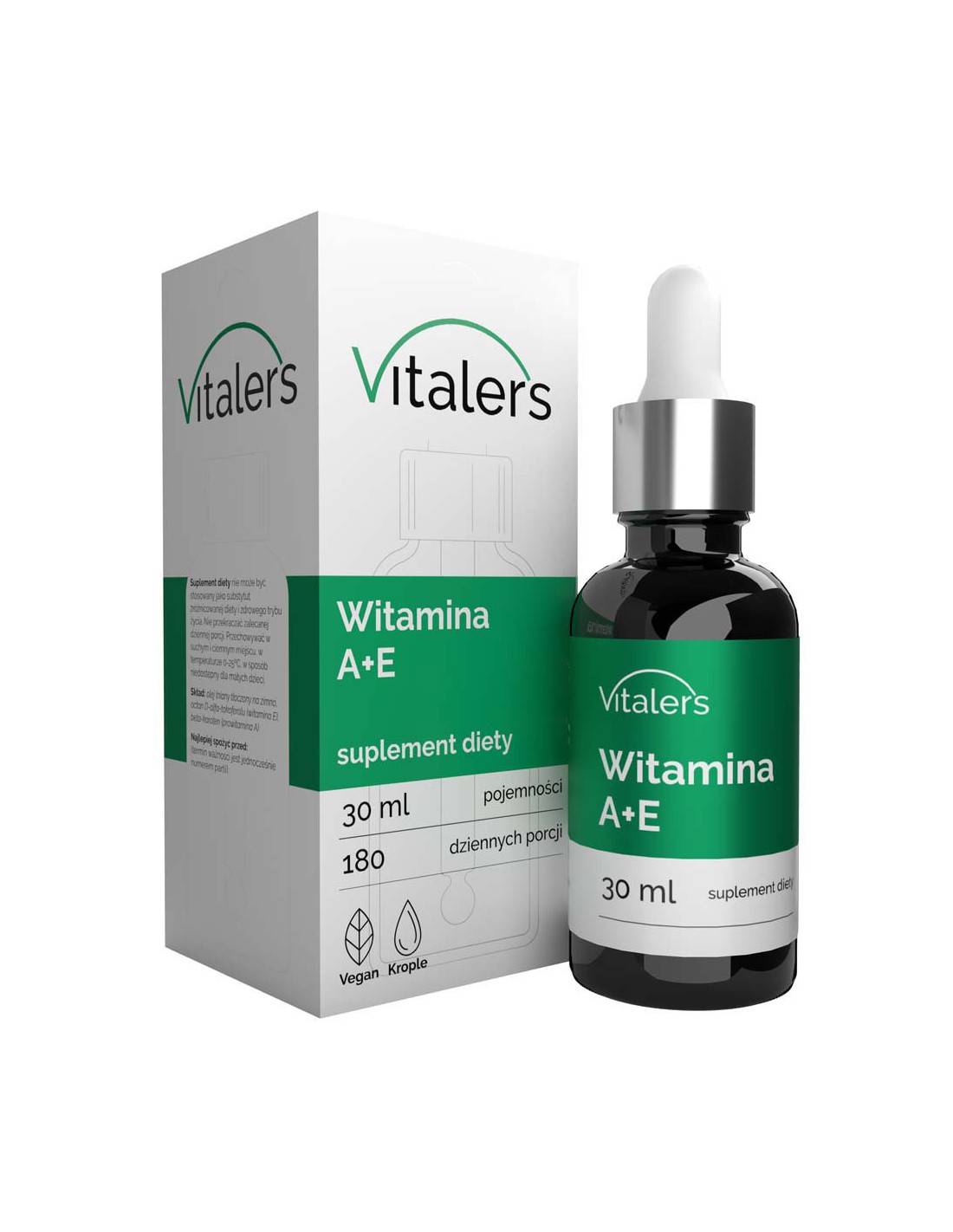 Vitaler's Витамин А + Е 800 мкг капли, 30 мл