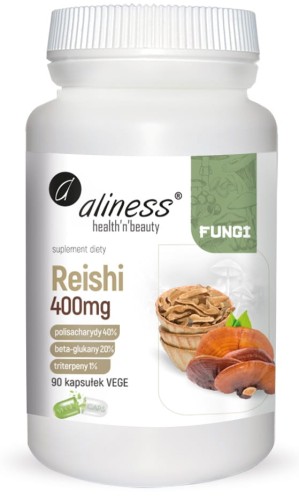 Reishi (Рейши гриб), 400мг x 90 Vege капсул