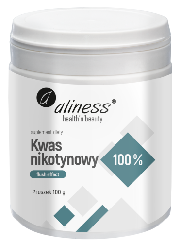Никотиновая кислота порошок, чистый 100%, flush effect x 100 г