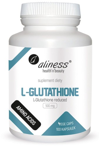 L-Glutathione reduced ( L - Глутатион reduced) 500 vu x 100 Vege капсул